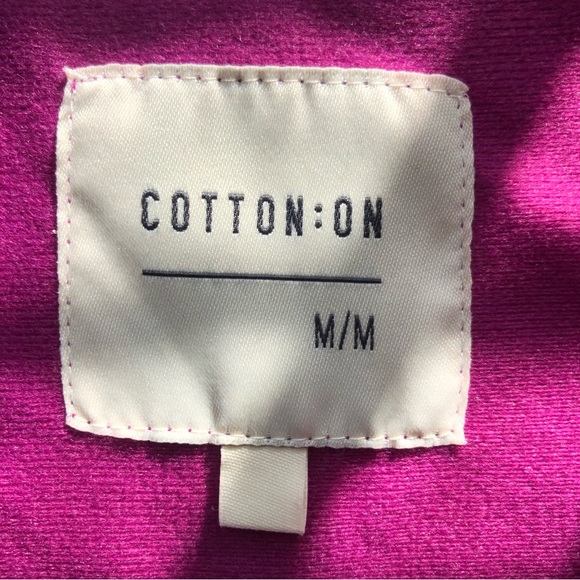 COTTON:ON Purple, White, and Forest Green Full-Zip Jacket – Women's M - Picture 8 of 9